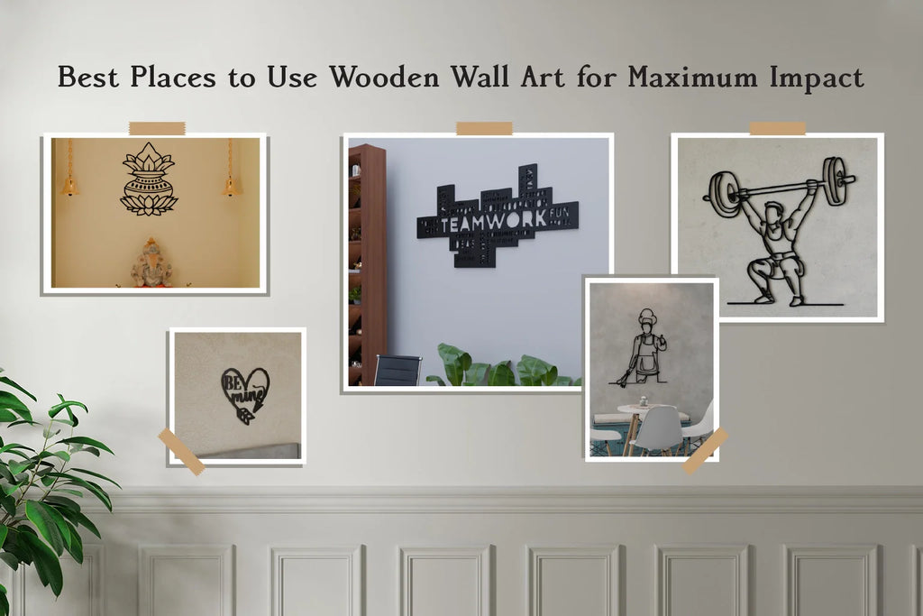 Best Places to Use Wooden Wall Art for Maximum Impact