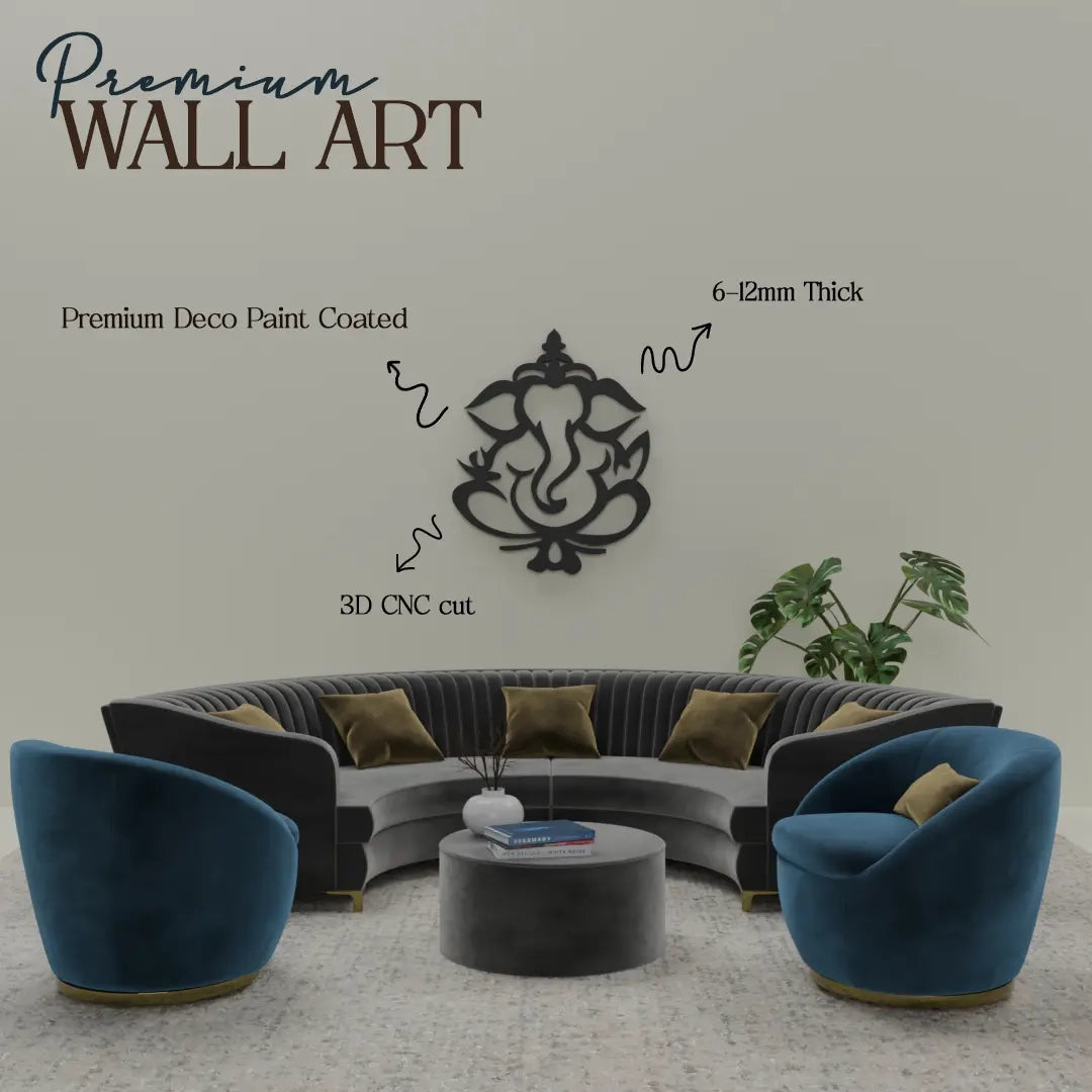 Ganesha Pooja room decor