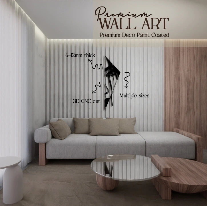 Metafurn Girl Crying wall art for home