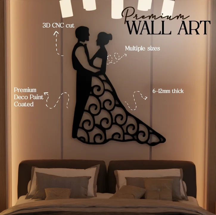 Metafurn Couple wall art for home
