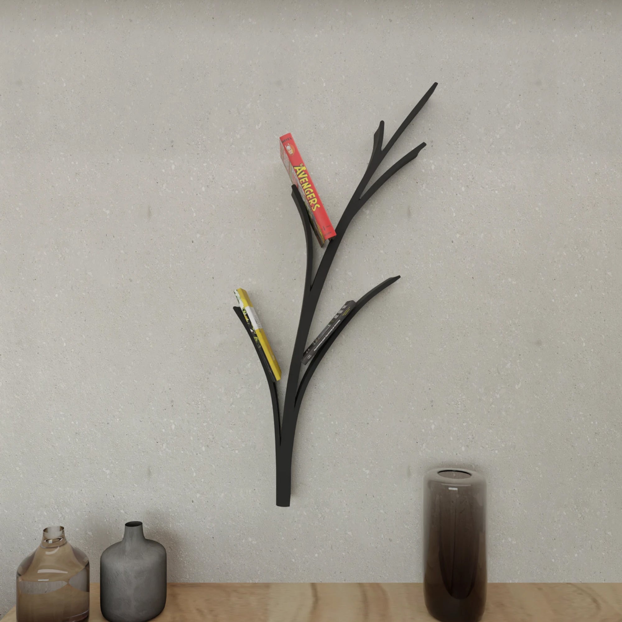 Tree Shape Wall Shelf