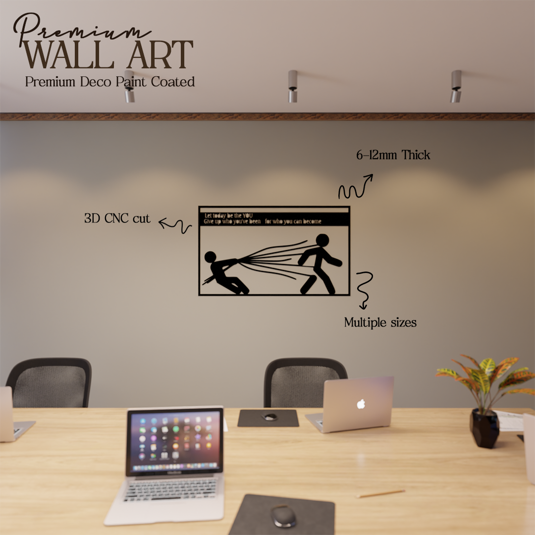 Metafurn You Tomorrow modern wooden wall art