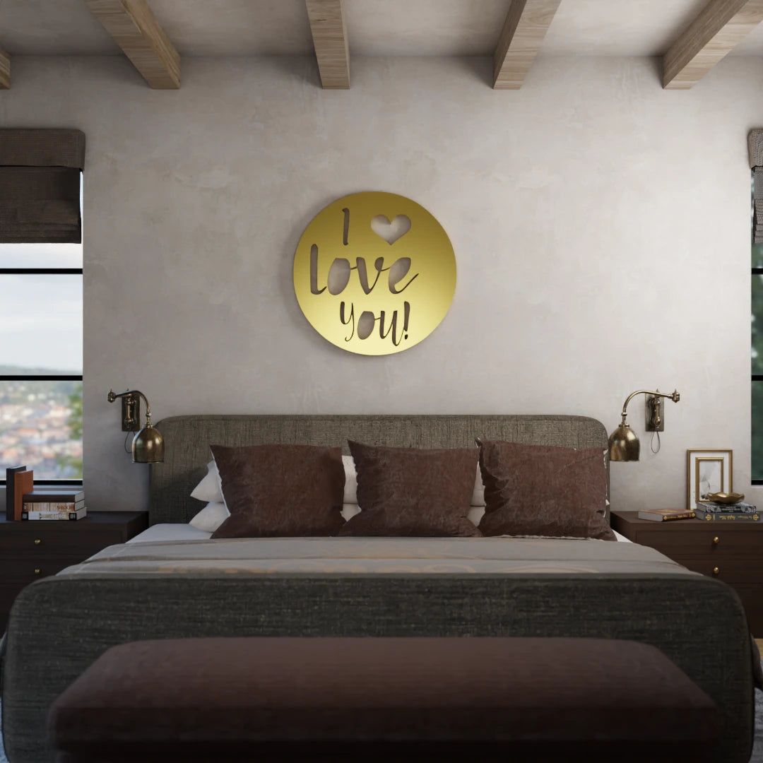 Modern I Love You decor by Metafurn