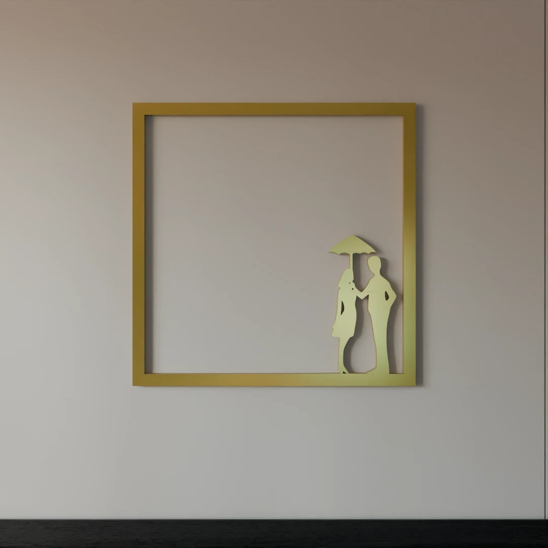 Contemporary Poetic Love framed artwork – Shop now