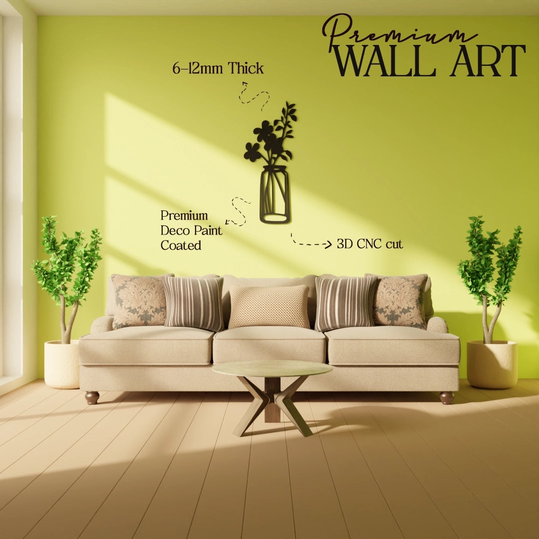Leaf Jar Wall Art
