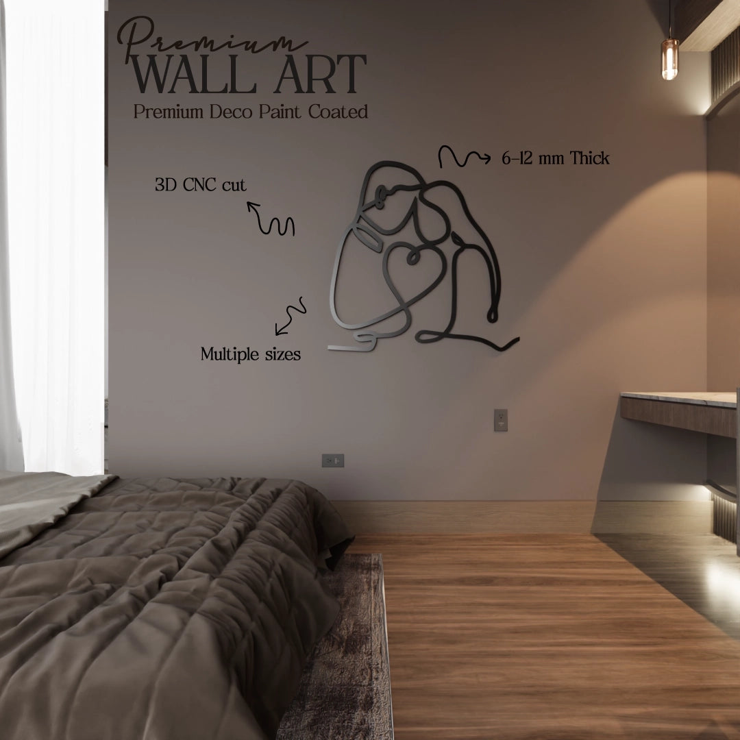 Metafurn You and Me wall art for bedroom