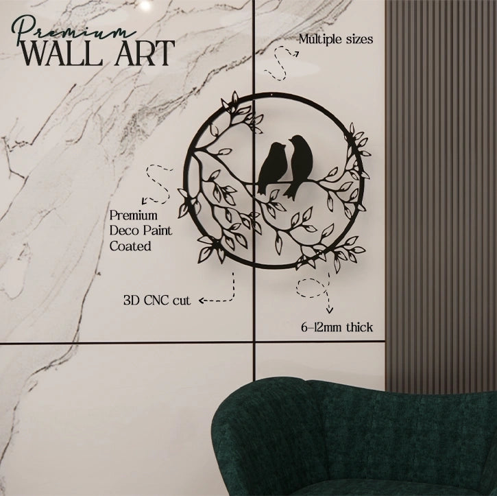 Dual Bird Wall Art