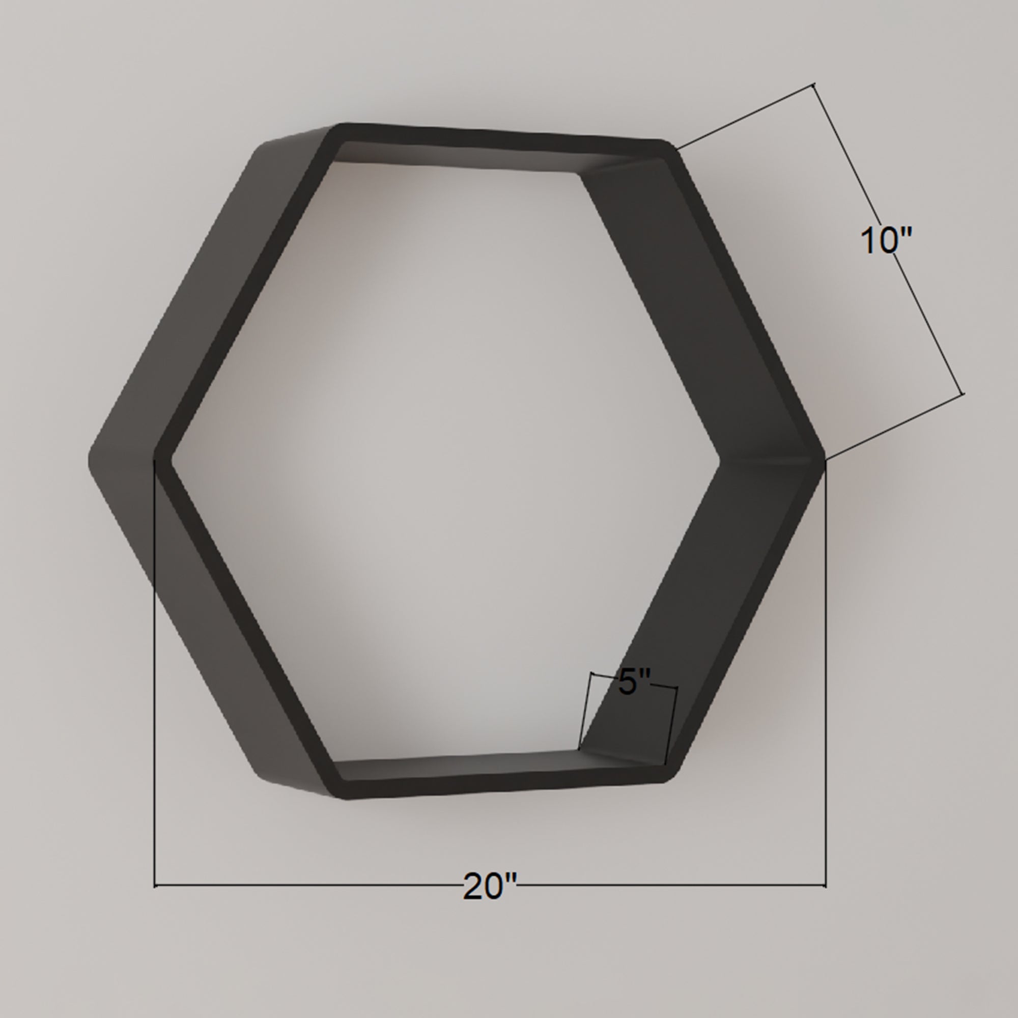 Hexa Wall Shelf