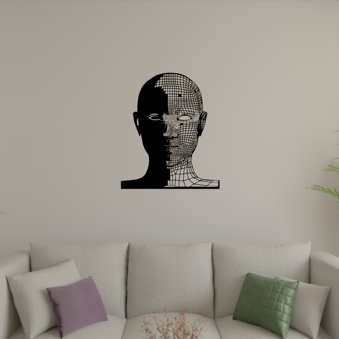 Binary Mindscape-35x40 inches