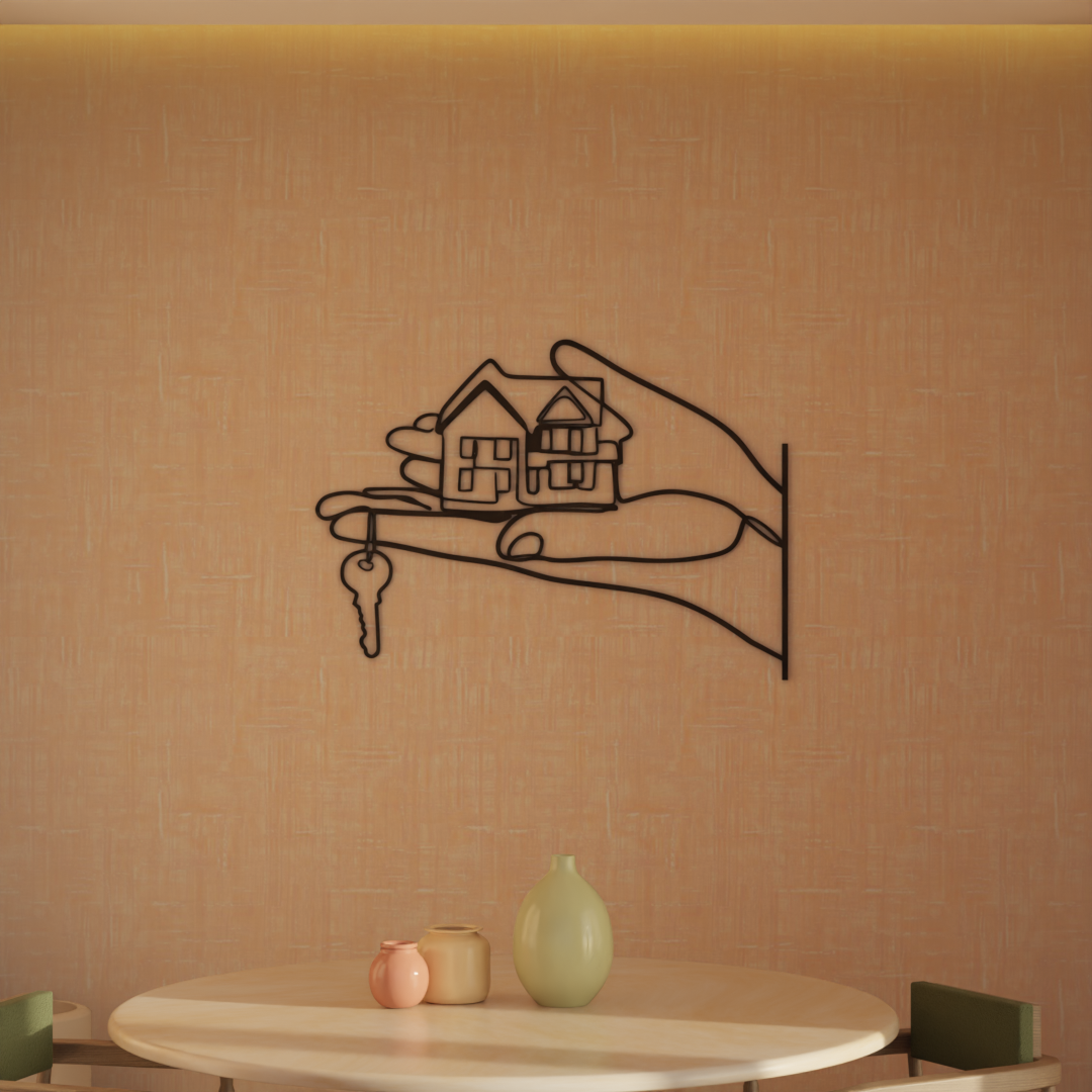 Key to Home- 40x29 Inches