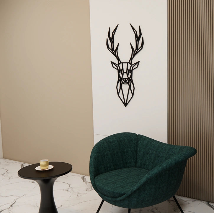 Elegant Deer metal wall art – Buy now