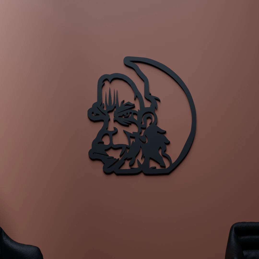 Metafurn Hanuman Beautiful Wooden Wall Art Depicting Lord Hanuman