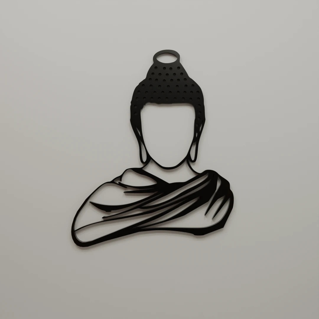 Metafurn Buddha Beautiful Wooden Wall Art For Serene Interiors