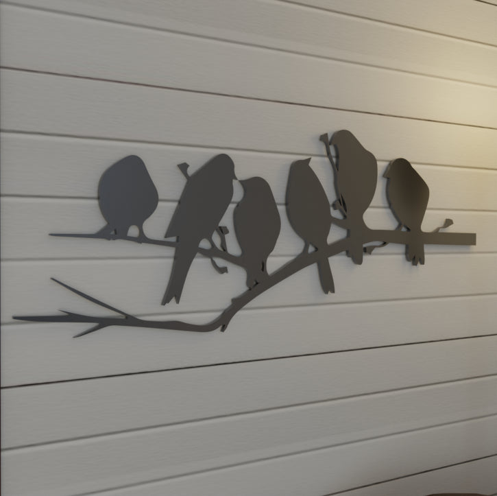 Birds metal artwork – Shop now