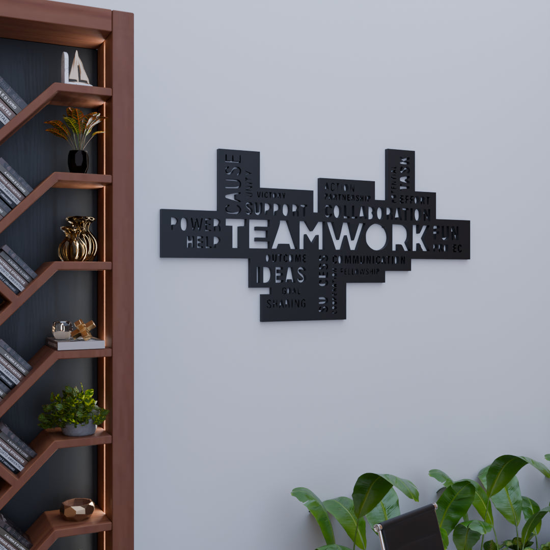Metafurn Teamwork beautiful wooden wall decor