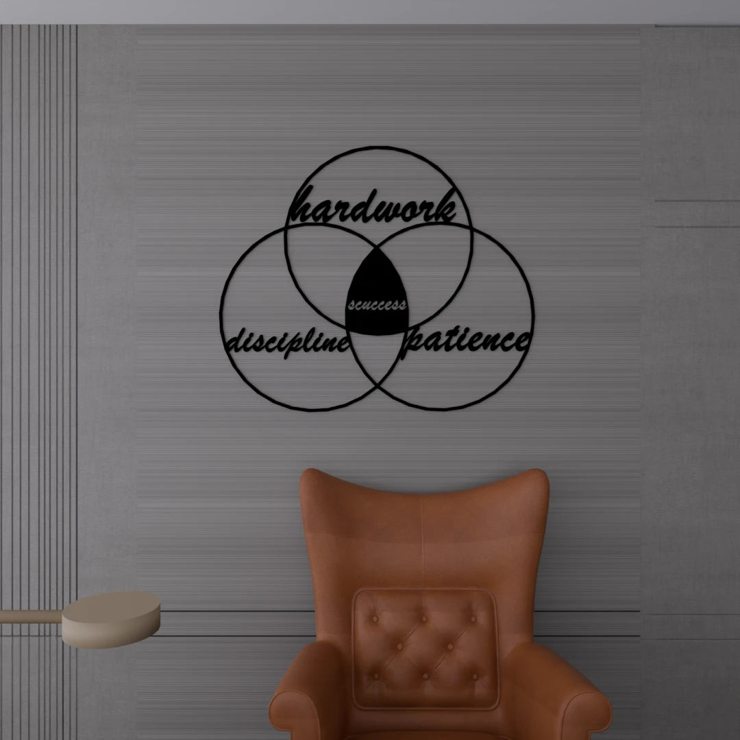 Office wall decor for entrepreneurs and achievers – premium wooden art from Metafurn