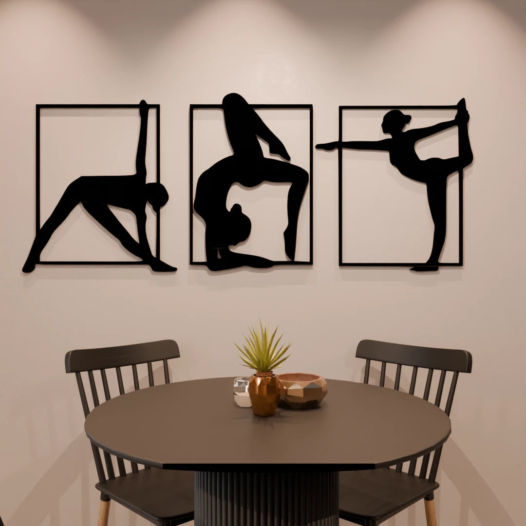 Pose & Purpose- 15x16(Each) Inches