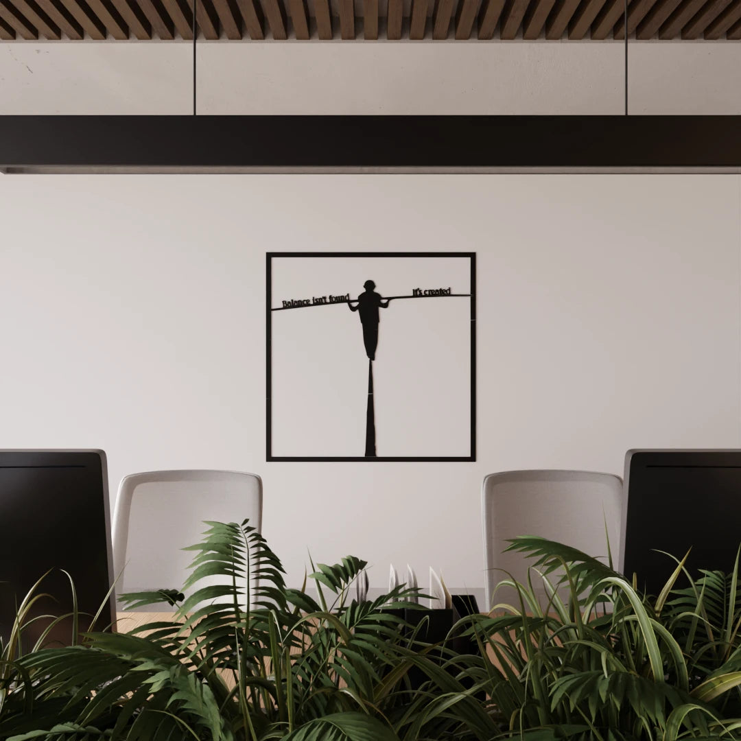 Metafurn Balance decorative wooden wall decor