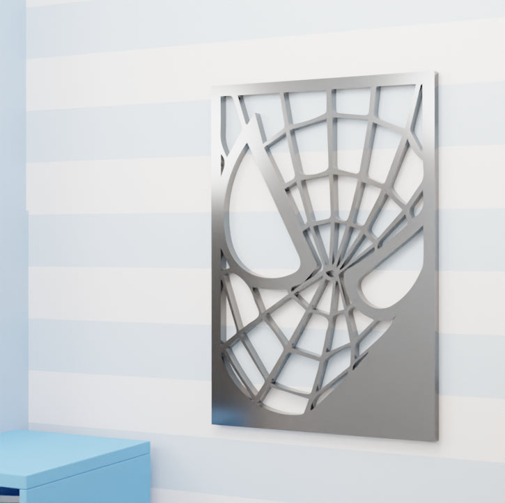 Metafurn Spiderman handcrafted wooden wall decor for comic lovers