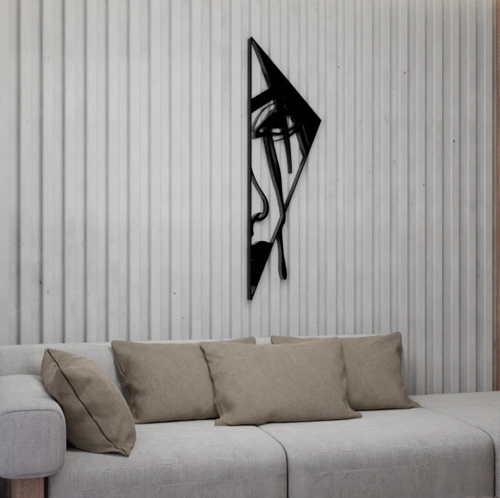 Girl Crying wall hanging for home