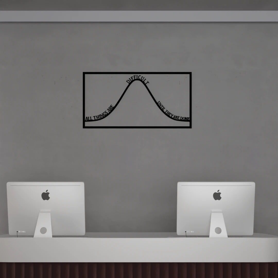 Inspirational office wooden decor for professionals – Difficult Curve design in premium wood by Metafurn