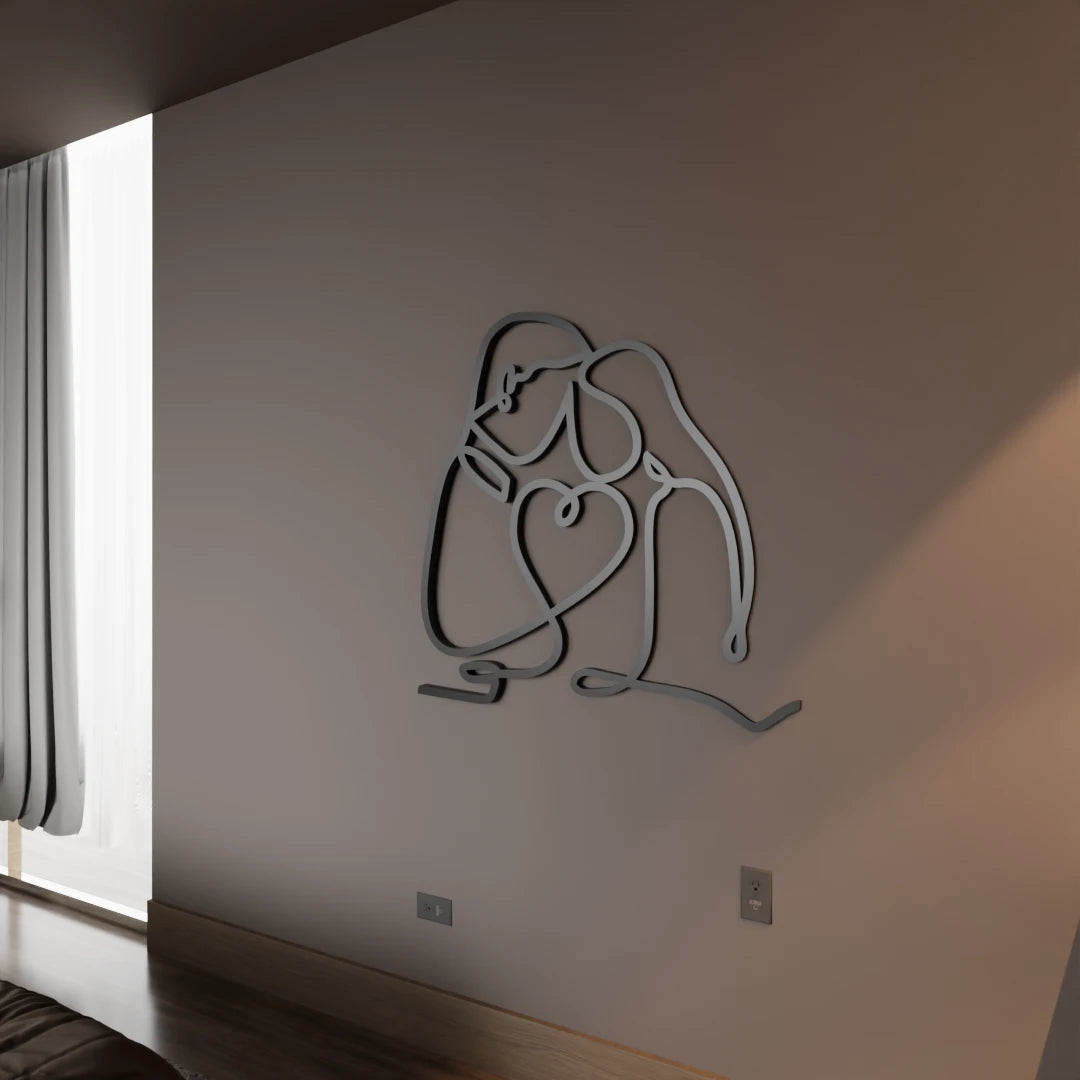Stylish You and Me wall hanging for home