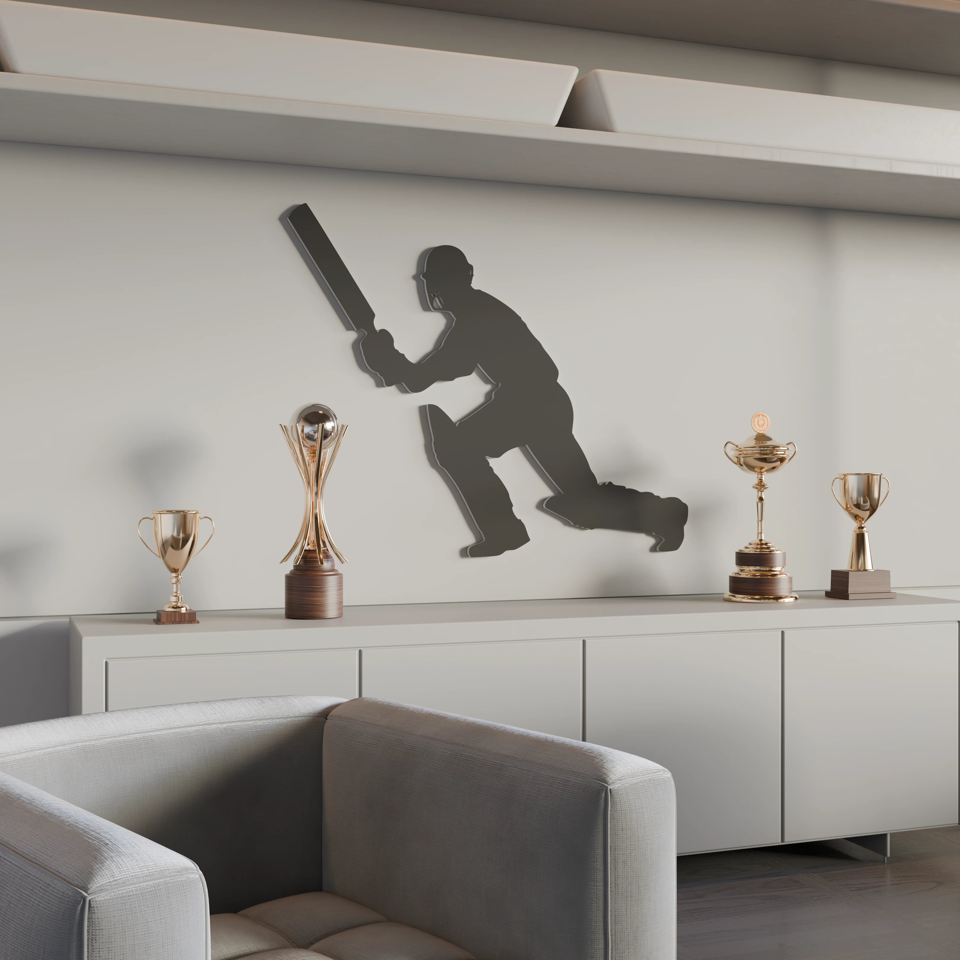 Between the Wickets - 40x32 Inches
