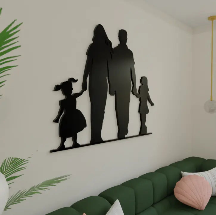Elegant Family metal wall art – Buy now