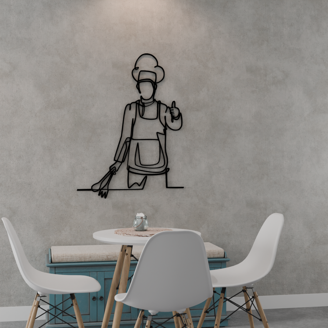 Chef Wall Art - 30x40 Inches