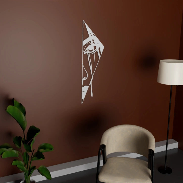 Artistic Girl Crying design for home decor