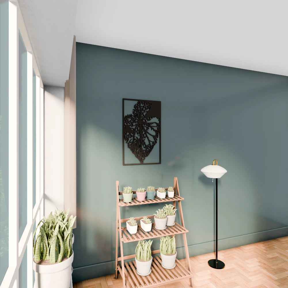 Metafurn Skeleton Leaf decorative wood wall art for minimalist decor
