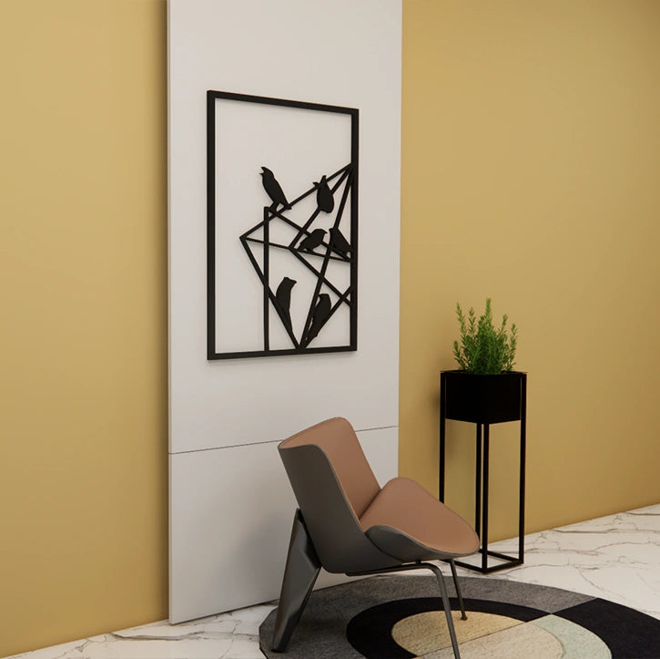 Bird-inspired Horizon wall hanging for home