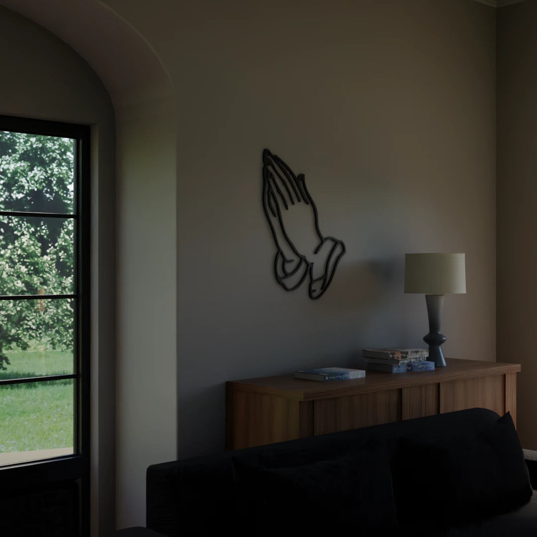 Elegant Namaste wall hanging for home