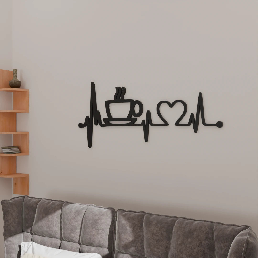 Modern Coffee with Love decor by Metafurn