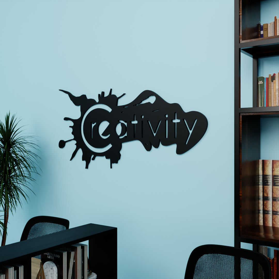 Metafurn Creativity decorative wood wall art for inspiration