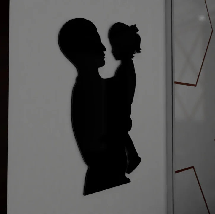 Heartwarming Brother and Sister wall hanging for home