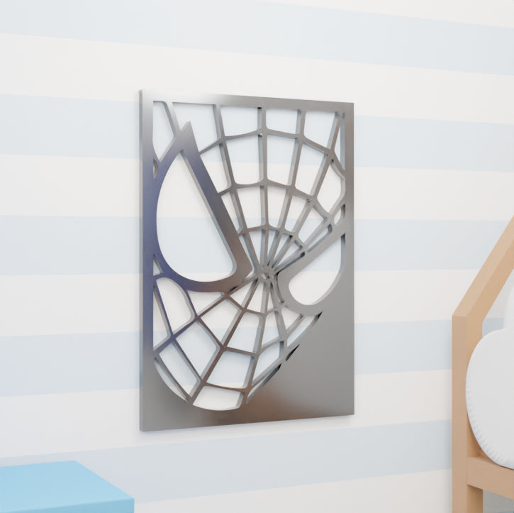 Metafurn Spiderman artistic wooden wall decor for stylish interiors
