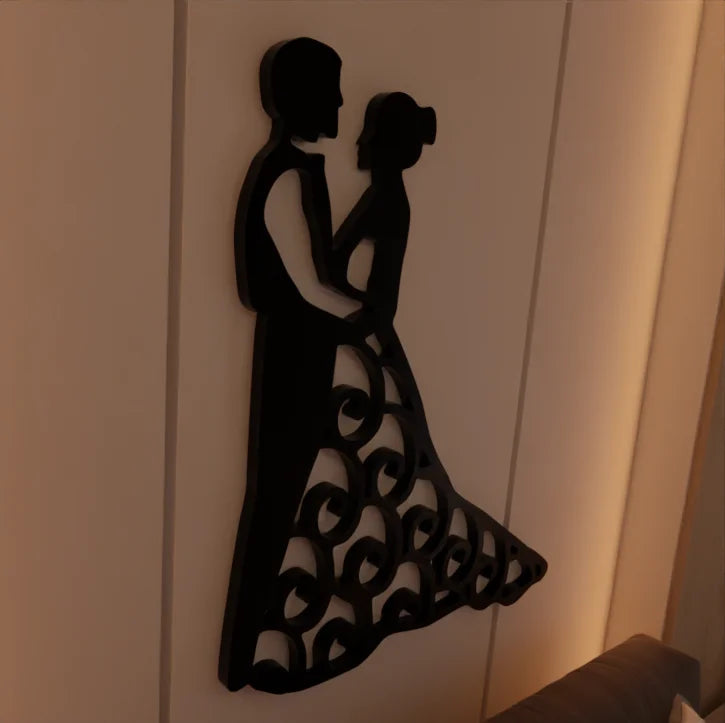 Romantic Couple wall hanging for home