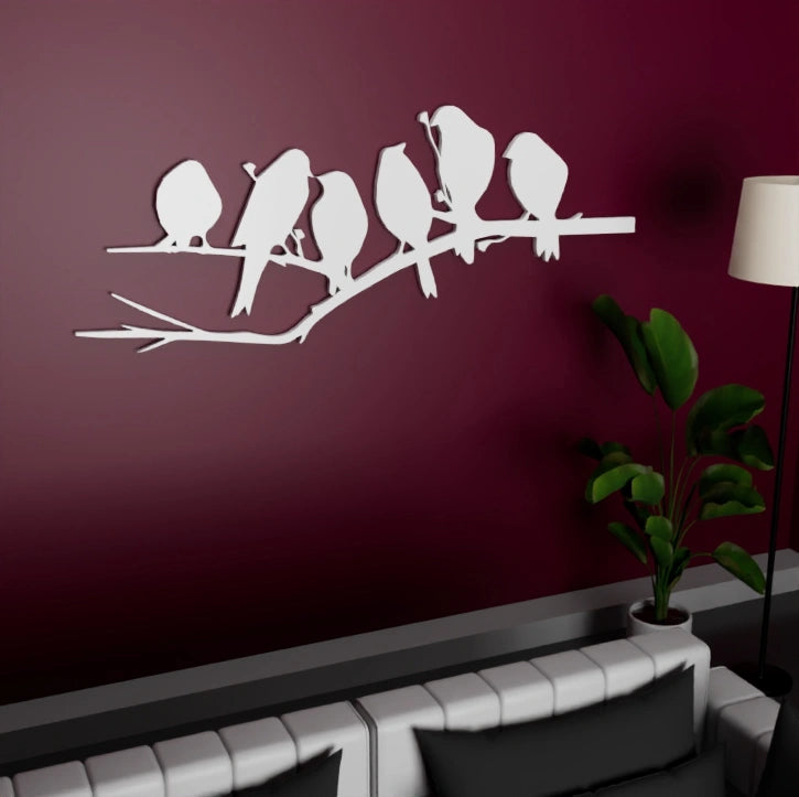 Metafurn nature-inspired Birds wall art