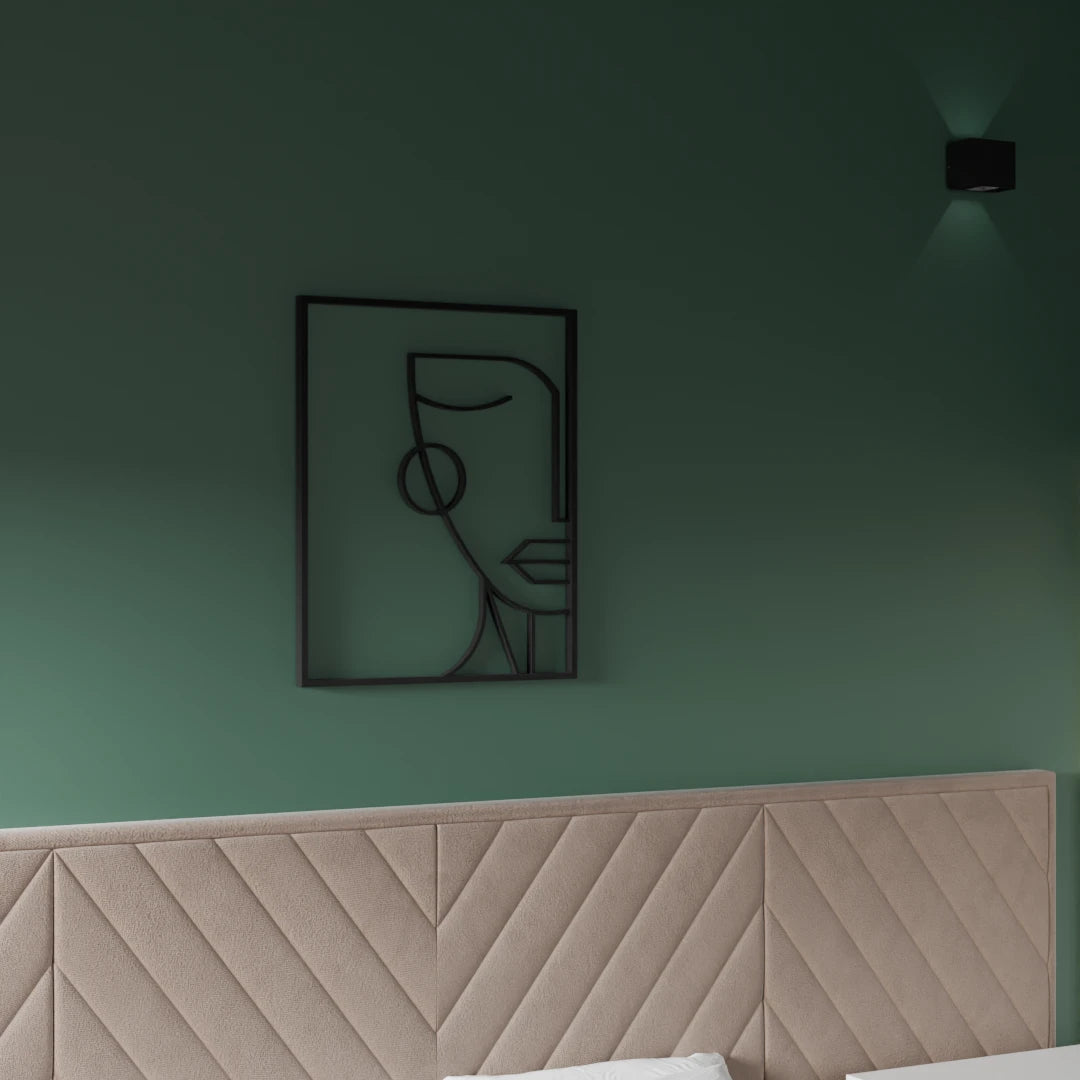 Contemporary Female Head decor by Metafurn