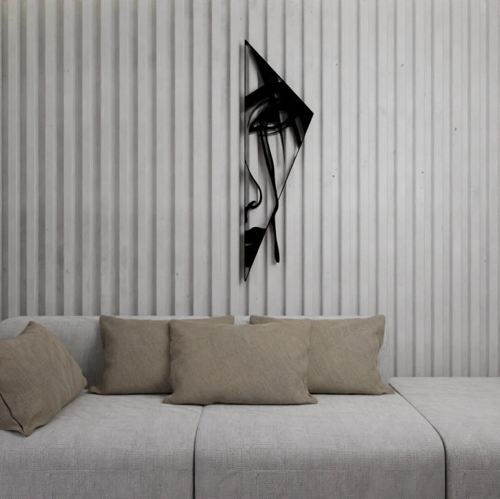 Girl Crying metal artwork – Shop now
