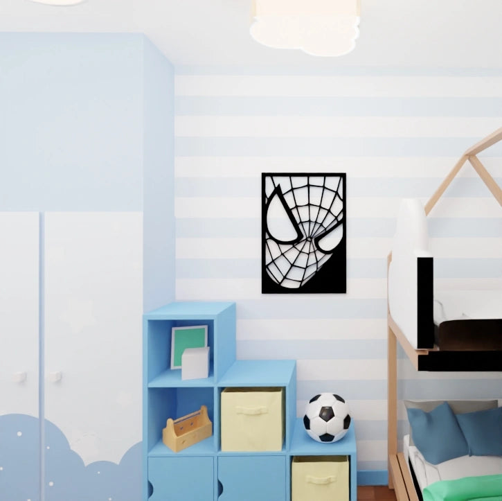 Metafurn Spiderman large wooden wall art for kids’ rooms and game rooms