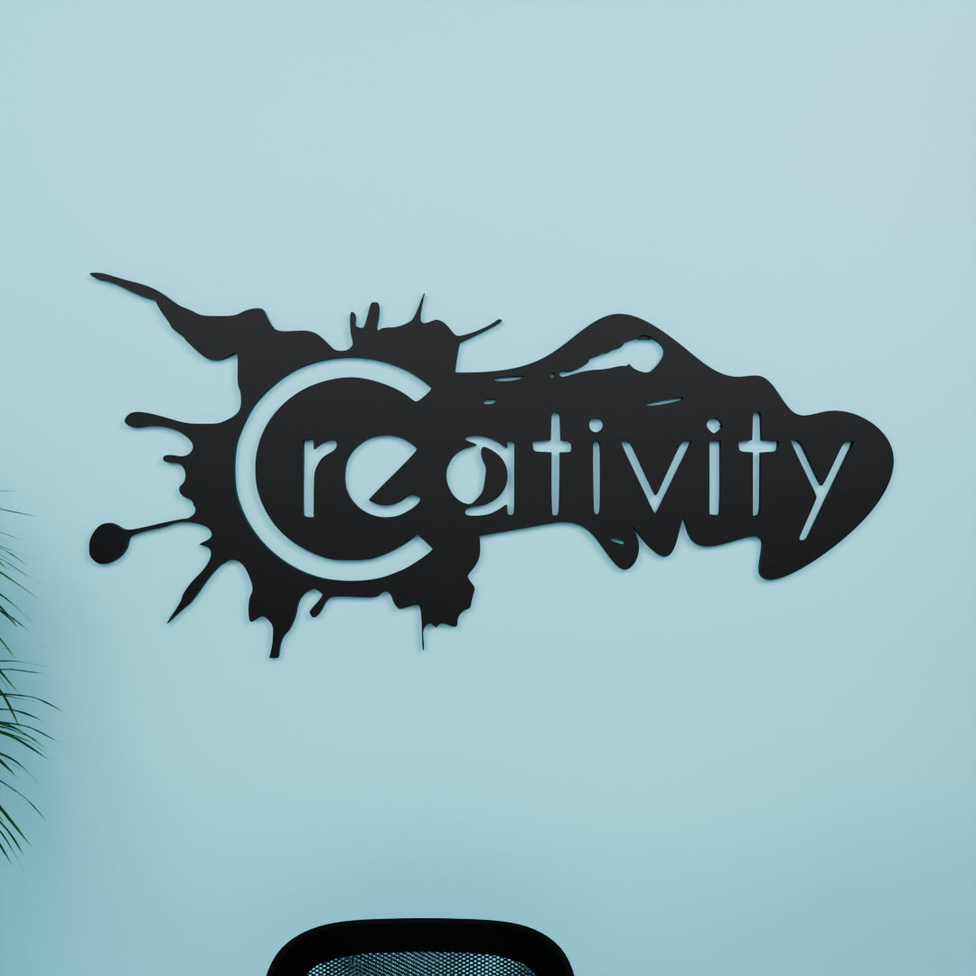 Metafurn Creativity large wooden wall art for offices