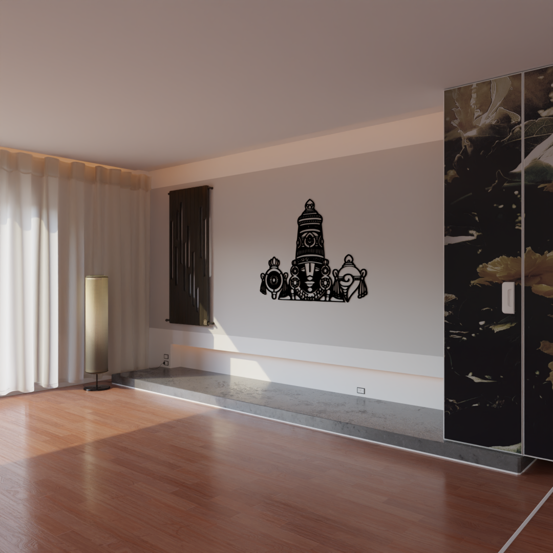 Tirupati Balaji Wall Art - 40x31 Inches