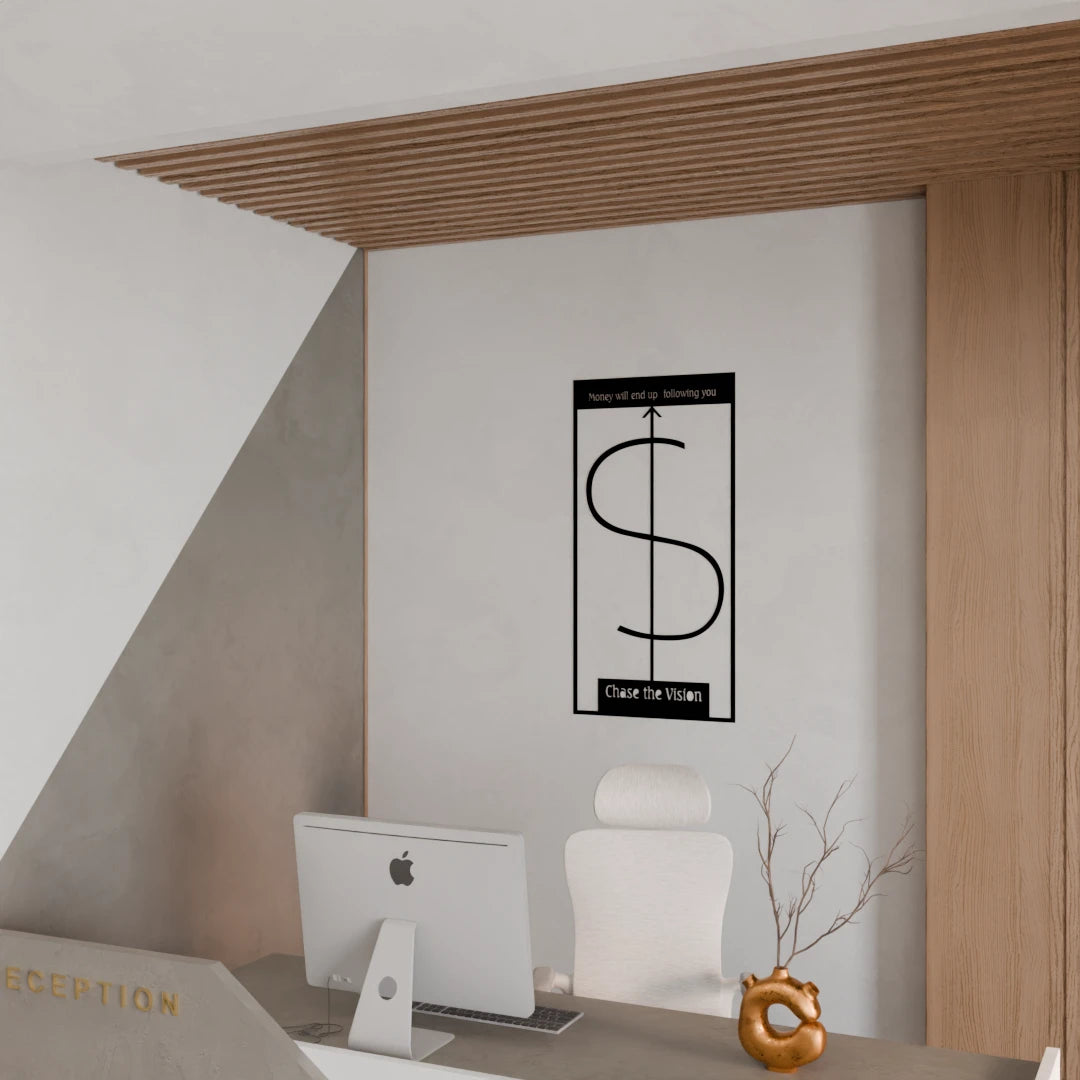 Metafurn Chase the Vision stylish wooden wall decor