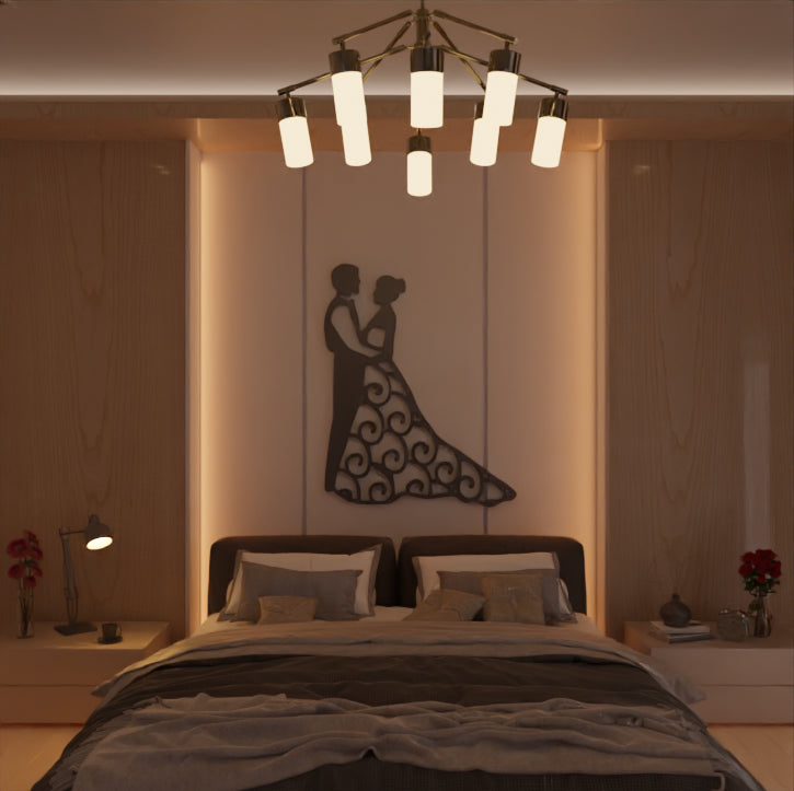 Beautiful Couple framed wall art by Metafurn