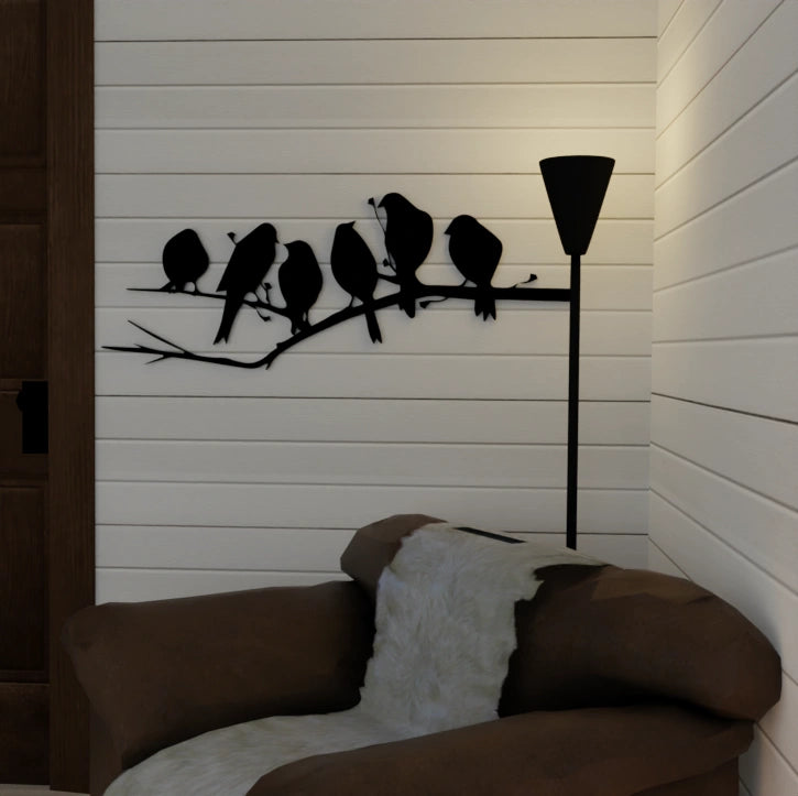 Contemporary Birds decor by Metafurn