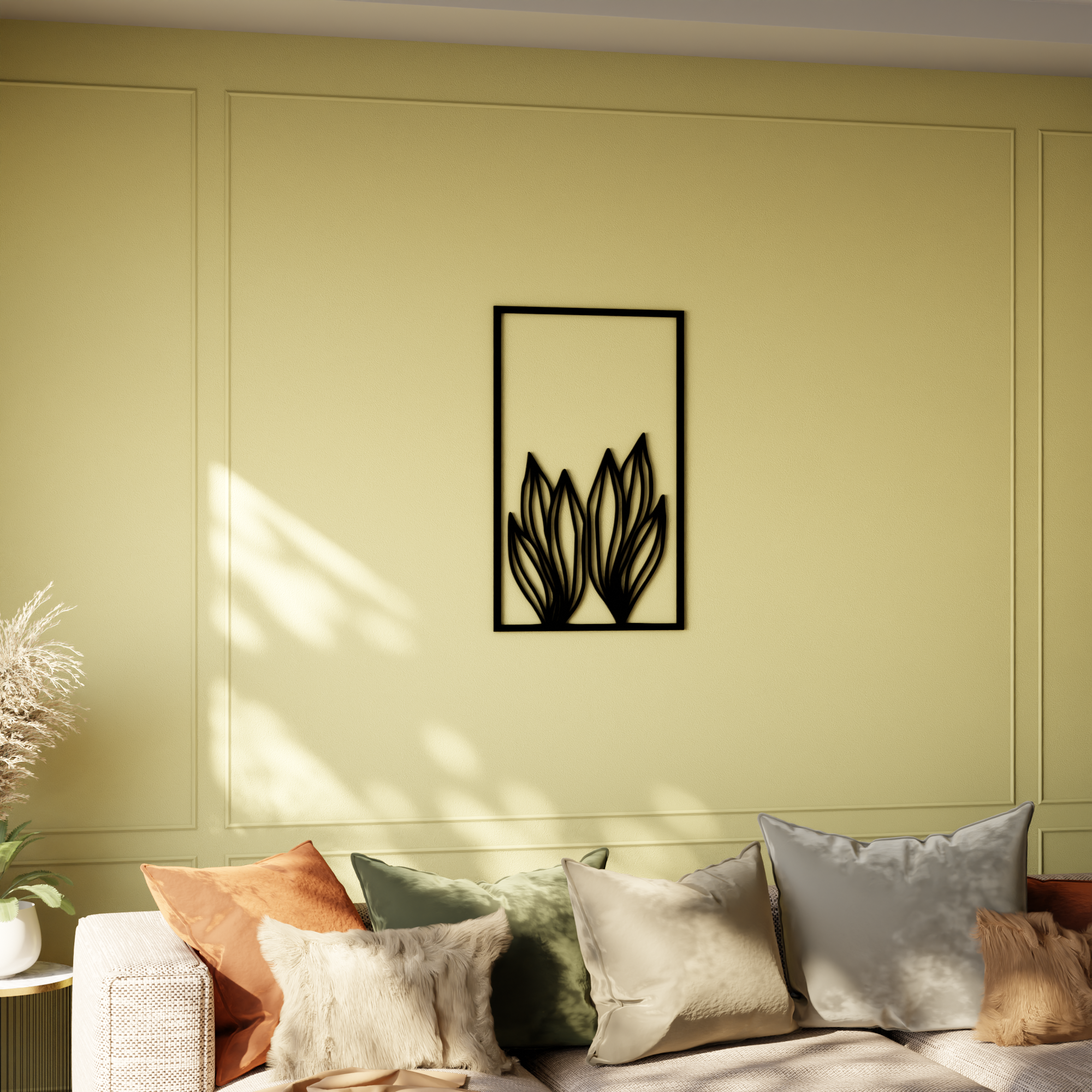 Lilly Botanical Wall Art- 25x40 Inches
