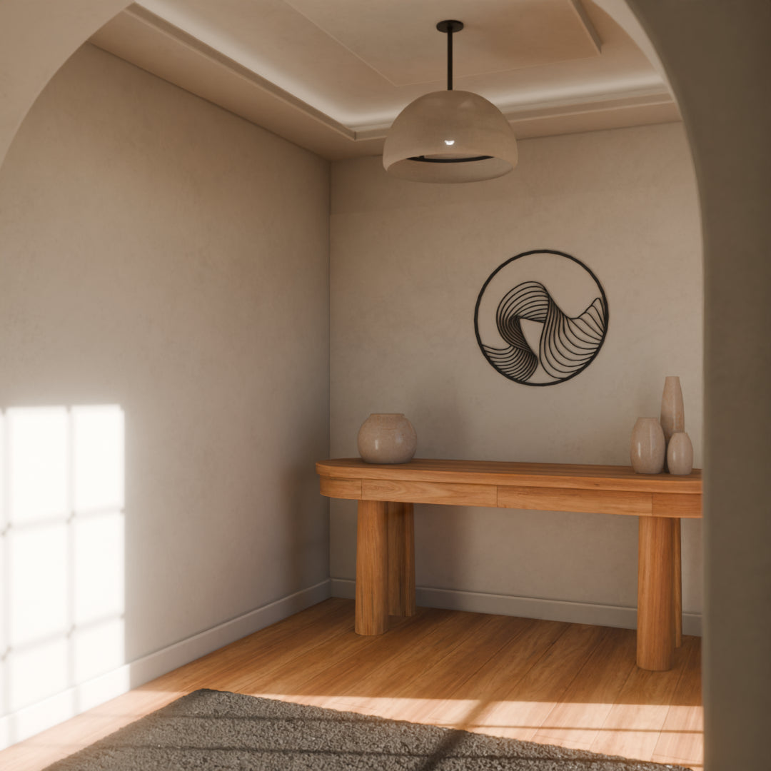 Modern Parametric Circle decor by Metafurn