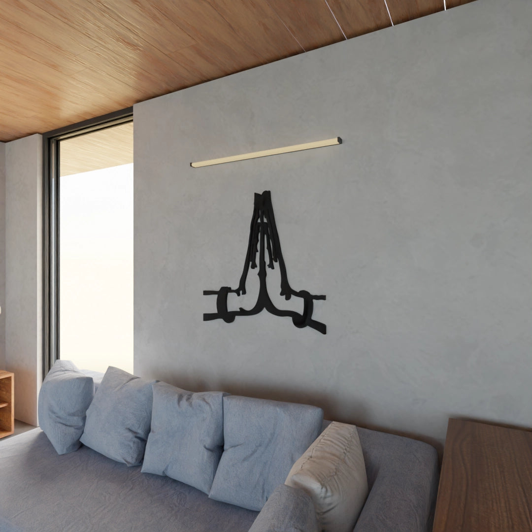 Modern Namaste Hands decor by Metafurn
